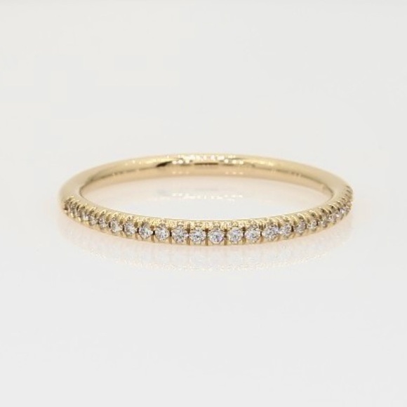 Diamond Ring Band 14K Yellow Gold - Picture 6 of 9